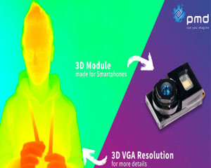 pmd테크놀로지스,  최신 3D TOF 카메라 모듈 선보여